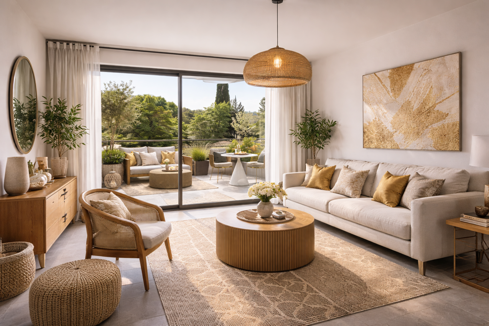 Vente Appartement AIX PROCHE SAINT MITRE - 4P DE 85M² AVEC TERRASSE DE 12M² DANS UNE RESIDENCE HAUT DE GAMME Aix en provence