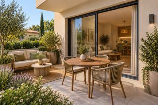 Vente Appartement APPARTEMENT 2 PIECES AVEC GRANDE TERRASSE -  SECTEUR BIVER Gardanne