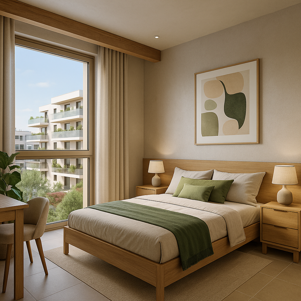 DERNIER ETAGE PRES D'ARENES - BEAU T2 40M² + TERRASSE 15M²
