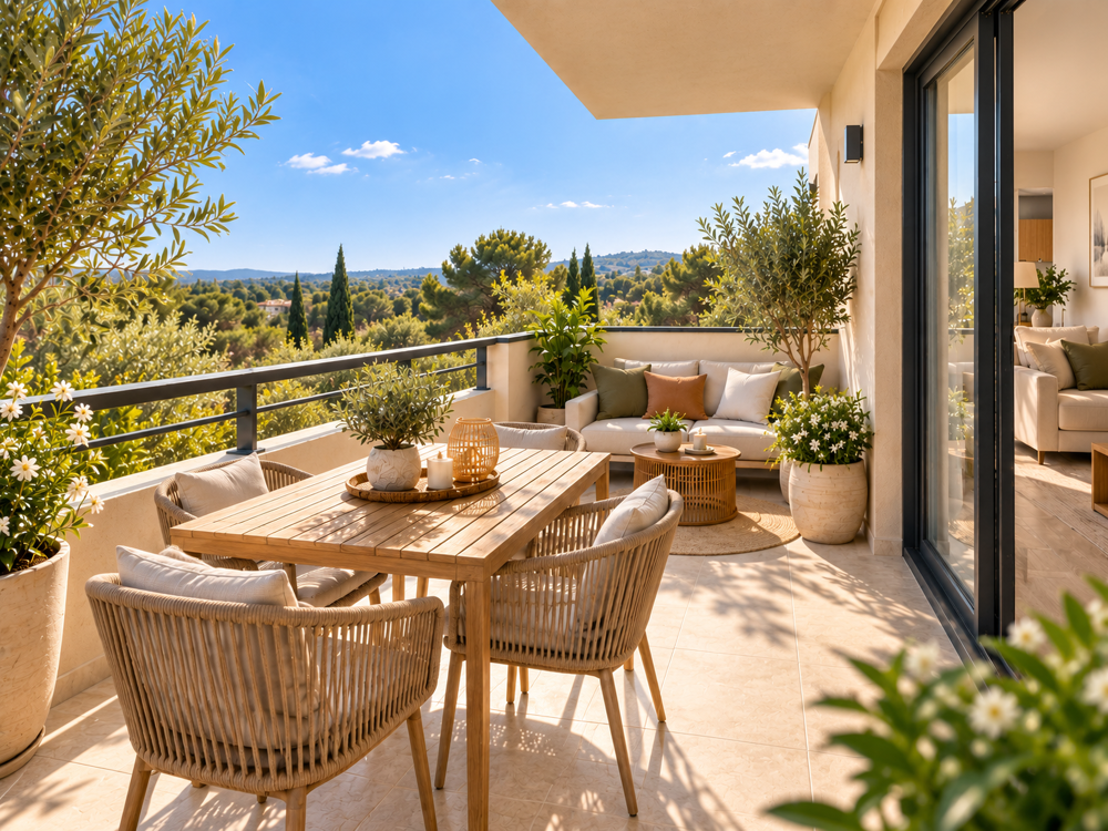 Vente Appartement T2 DE 45M² AVEC TERRASSE PROCHE THOLONET Meyreuil