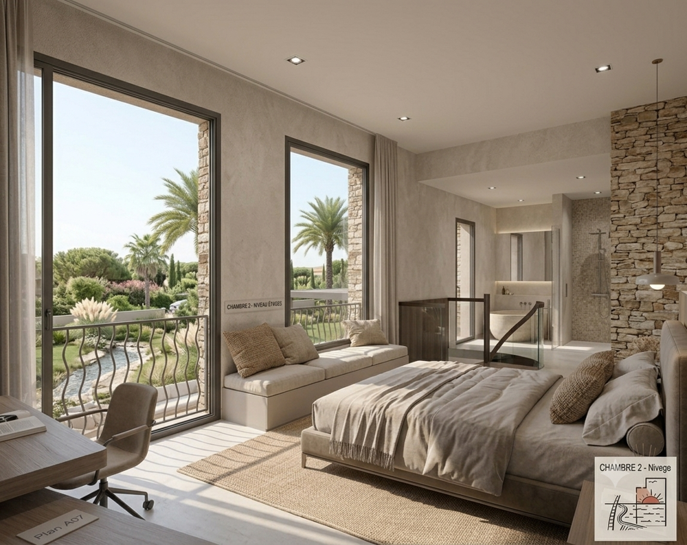 * -A DEUX PAS DU PORT DE SANTA LUCCIA - MAISON DUPLEX 145m² - T5 + Bureau