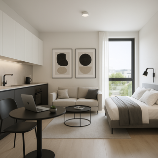  Appartement  vendre 1 pice 