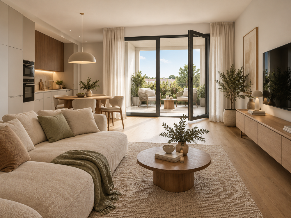 Vente Appartement T4 d'exception neuf avec deux terrasses Nantes