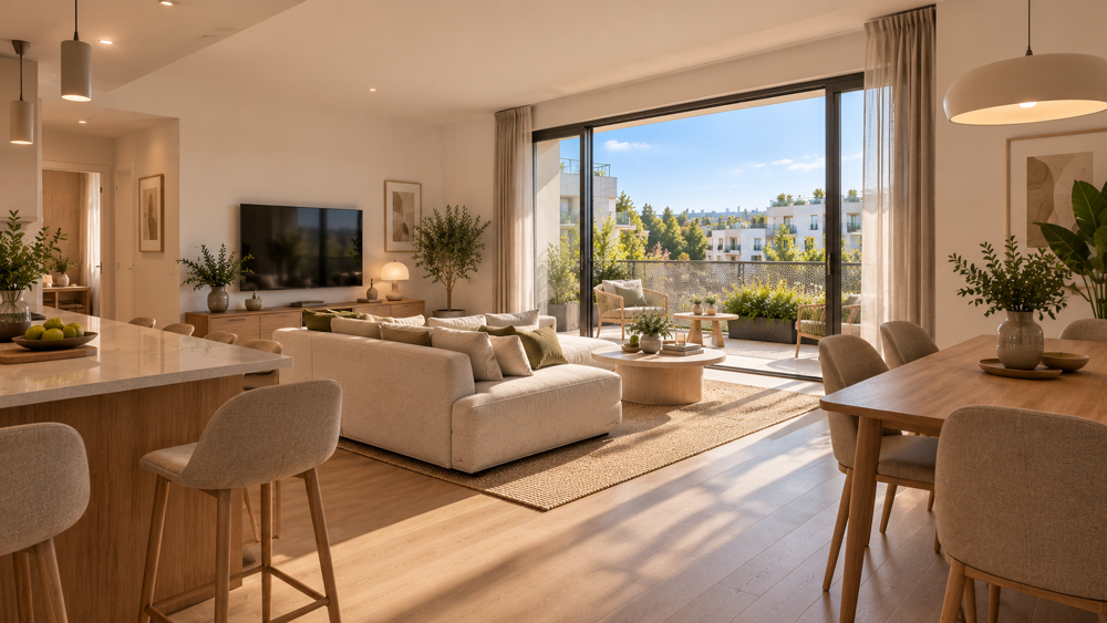 Vente Appartement MAGNIFIQUE T3 EN ÉTAGE ÉLEVÉ AVEC BALCON – RER D ET FUTURE LIGNE 15 - RÉSIDENCE DE STANDING Alfortville