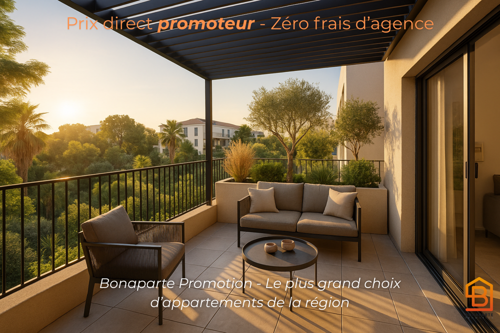 LIVRAISON ETE 2026 / APPARTEMENT T2 DE 40m² EN ETAGE PROCHE DU PORT ET DE LA PLAGE