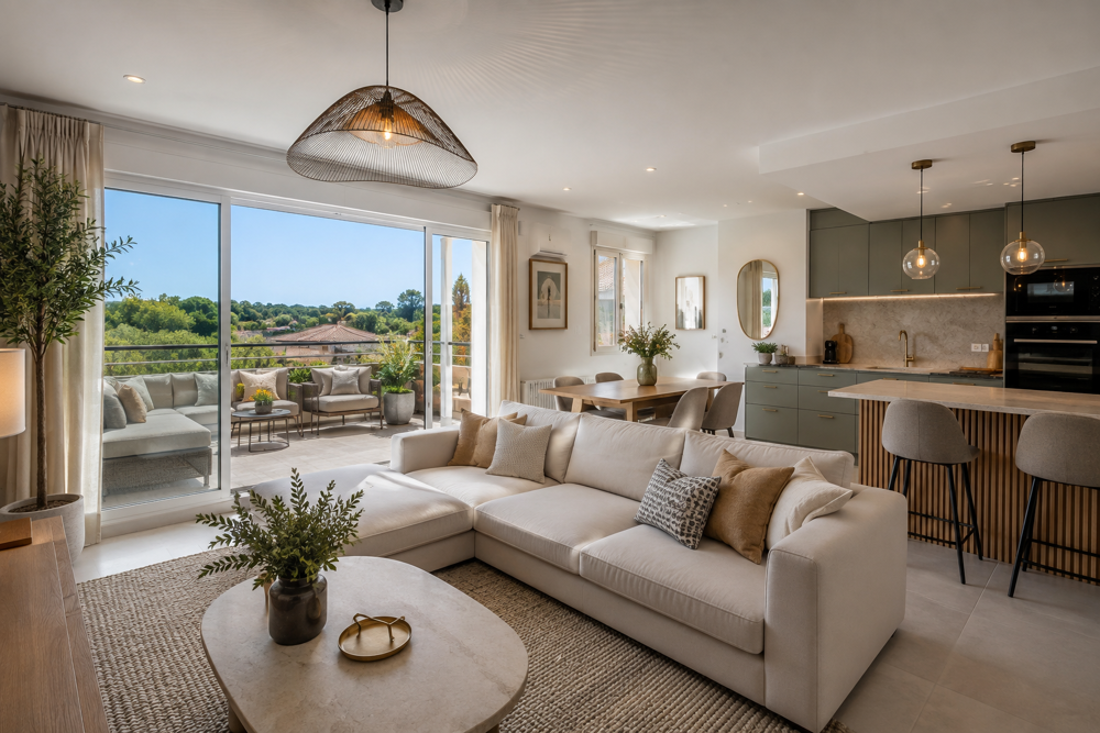 Vente Appartement VITROLLES ROCHER - T2 en dernier étage avec grande terrasse Vitrolles