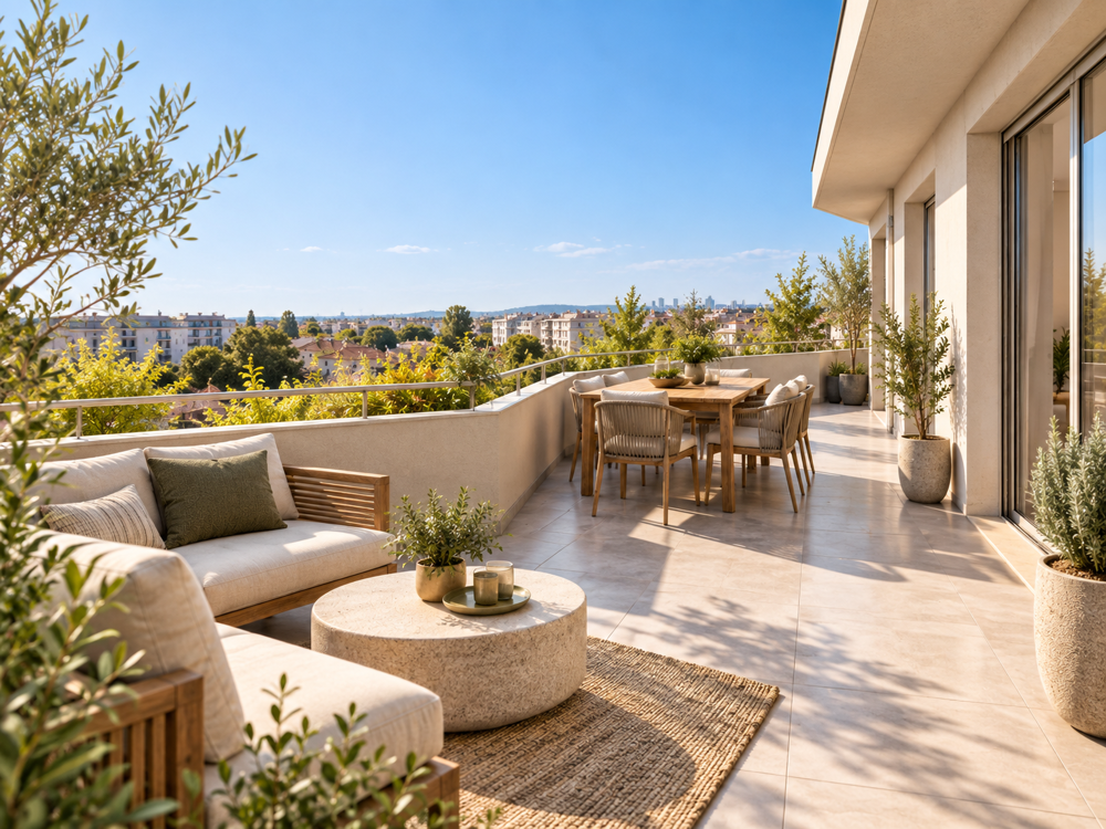 Vente Appartement T3 ATTIQUE + 33 M² DE TERRASSES Bron