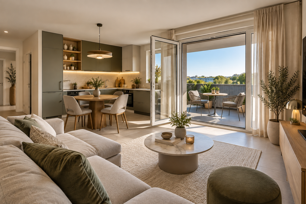 Vente Appartement FLORANGE T3 NEUF AVEC BALCON – IDÉAL COUPLE OU FAMILLE Florange