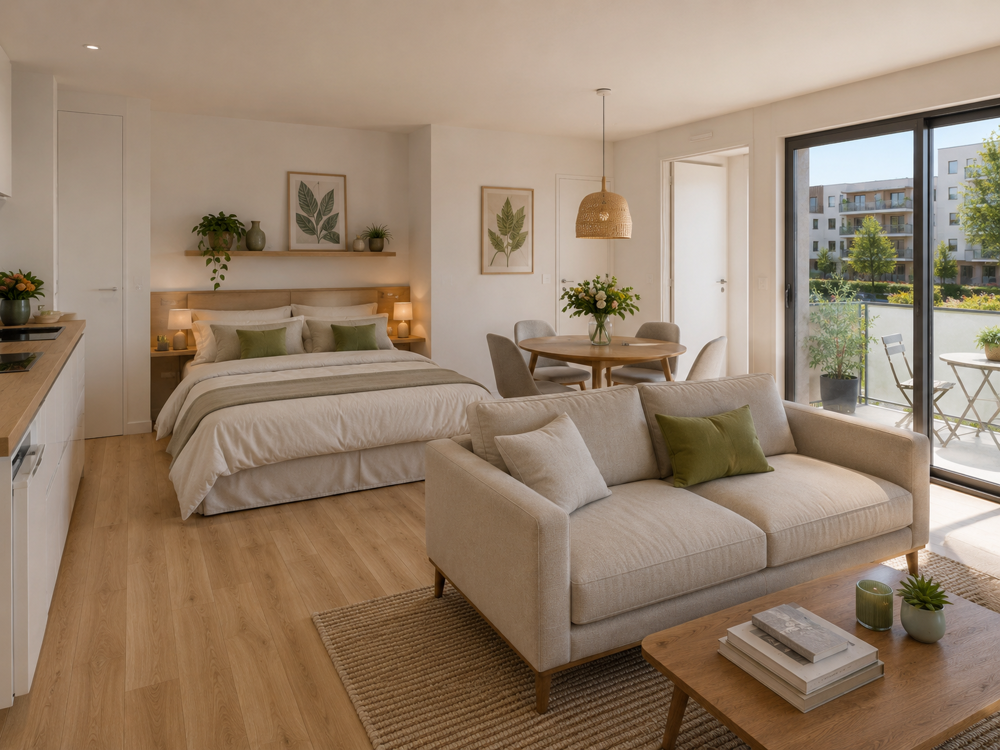 Vente Appartement STUDIO AVEC BALCON ET PARKING Caudan