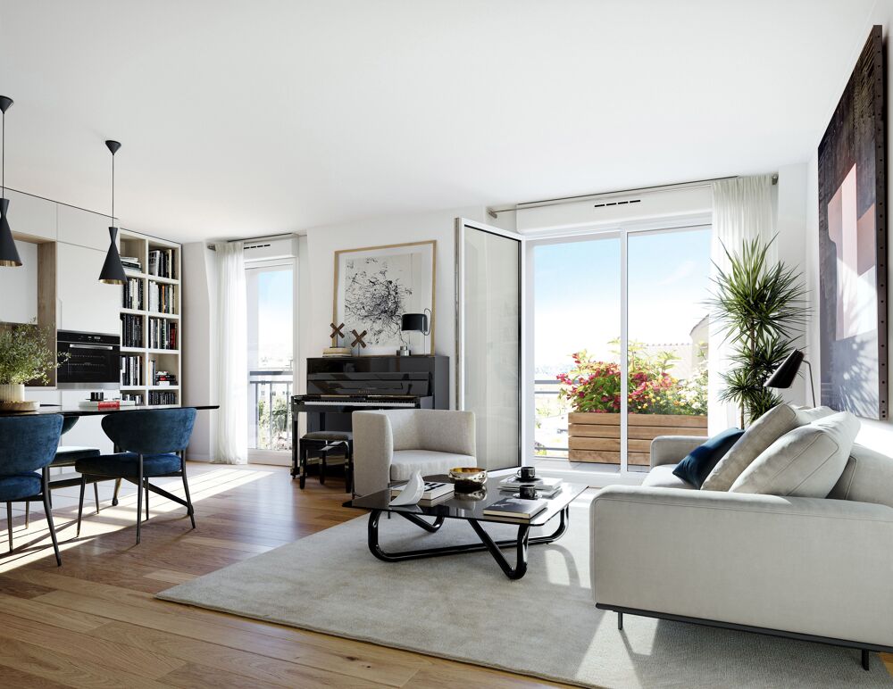 Vente Appartement GRASSE - IDEAL PREMIER ACHAT : GRAND 2 PIECES DE 50M², BALCON PLEIN SUR AVEC VUE DEGAGEE Grasse