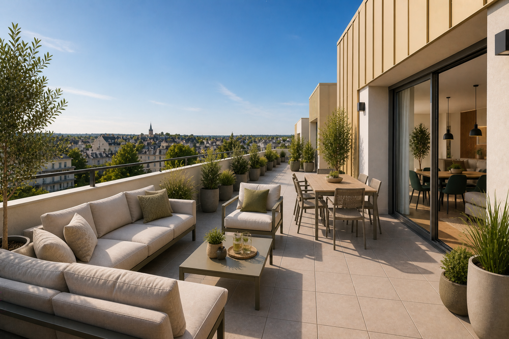 Vente Appartement Tva 5.5% et beaux volumes Tours