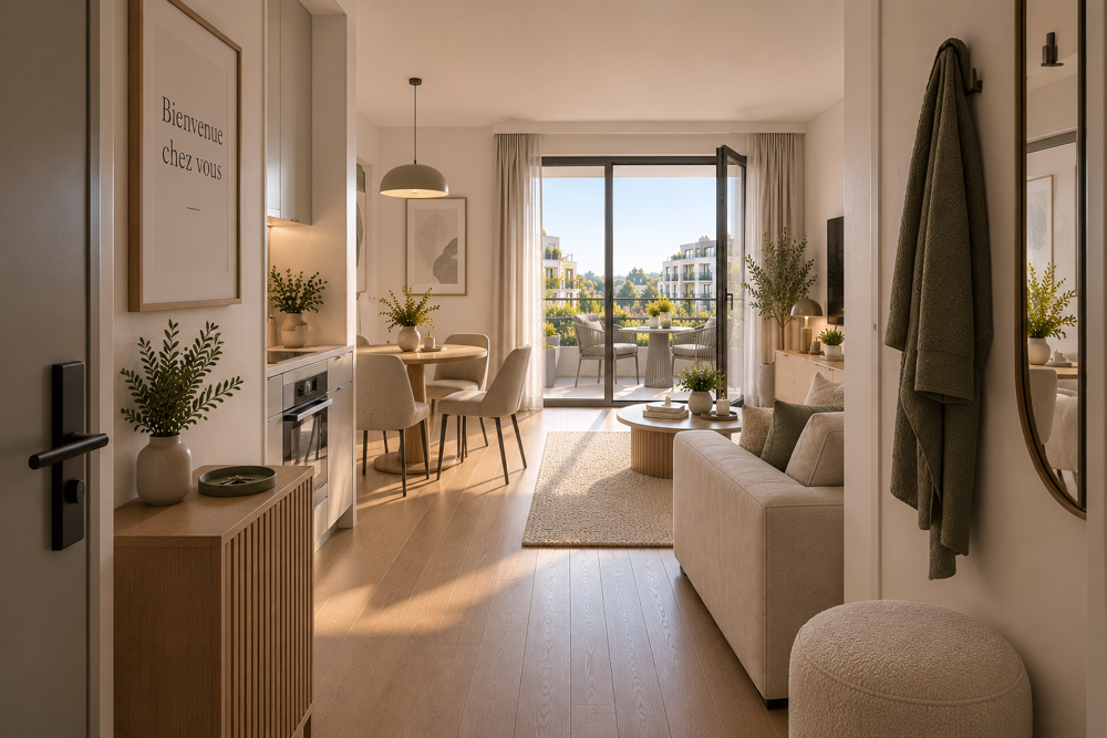 Vente Appartement MONTÉVRAIN – DERNIÈRE OPPORTUNITÉ ! 2 PIÈCES AVEC TERRASSE – LIVRAISON DÉBUT 2027 Montevrain