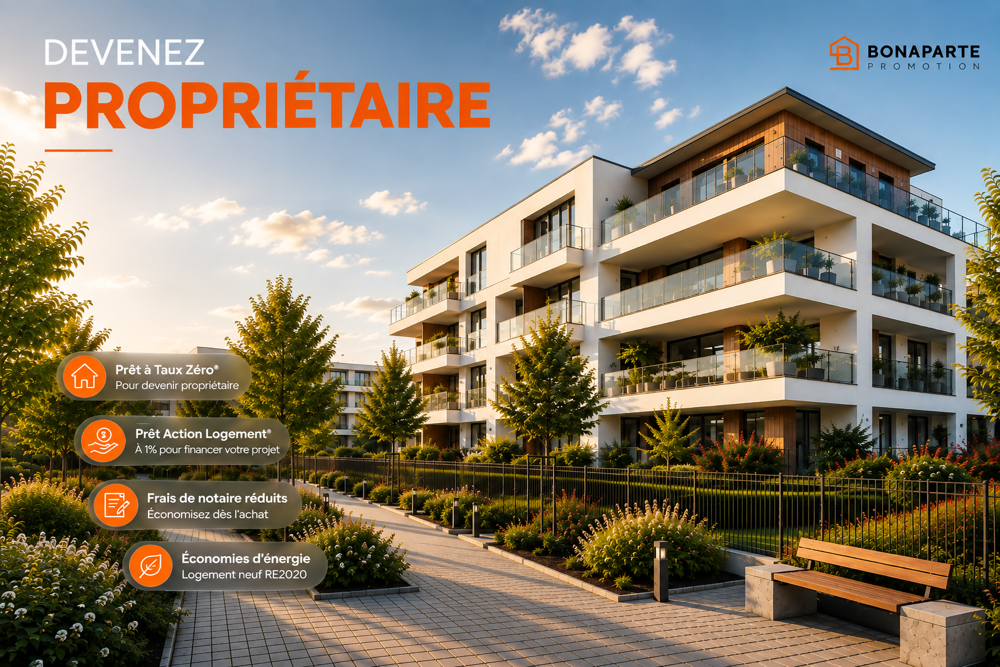 STANDING HAUT DE GAMME - SUPERBE APT T2 AVEC TERRASSE AU 3ème ET DERNIER ETAGE