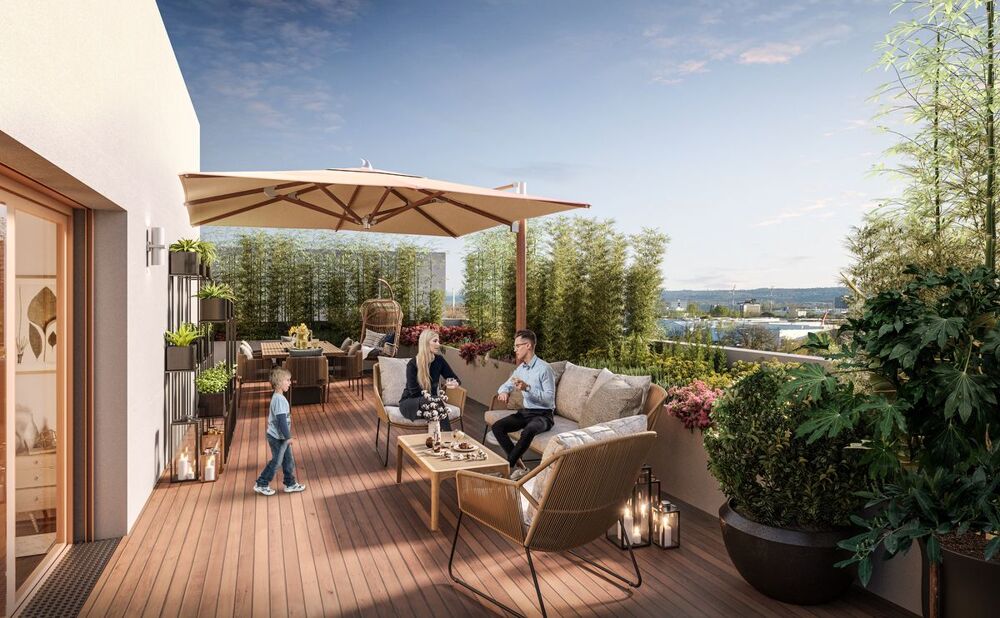 Vente Appartement MAGNIFIQUE 3 PIECES TRAVERSANT ET D'ANGLE AVEC ROOFTOP, VUE DEGAGEE SANS VIS A VIS Nice