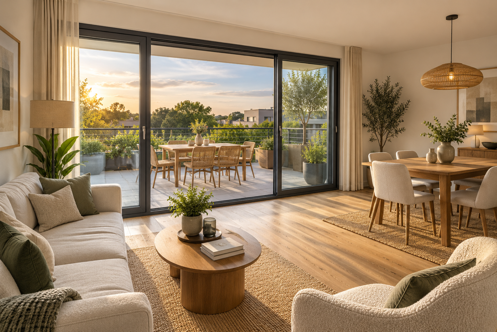 Vente Appartement *T4 DE 82 M² AU 1ER ÉTAGE AVEC TERRASSE OUEST DE 15 M² Arradon