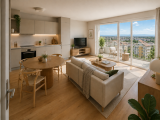  Appartement à vendre 2 pièces 