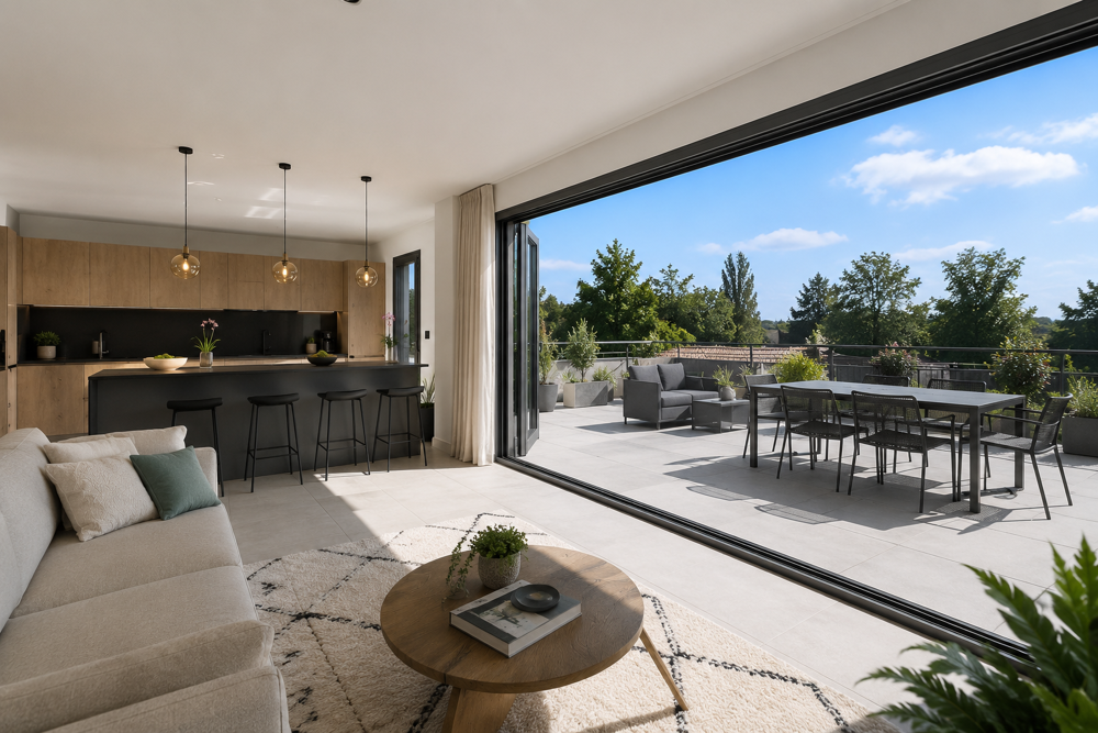 T4 standing 85 M²35 M² TERRASSESDERNIER ÉTAGEMÉTRO 14