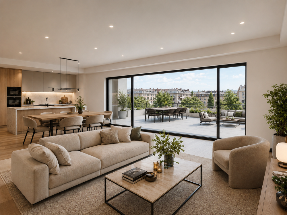 Vente Appartement ATTIQUE 80M² de Terrasse proche gare à personaliser ! Metz