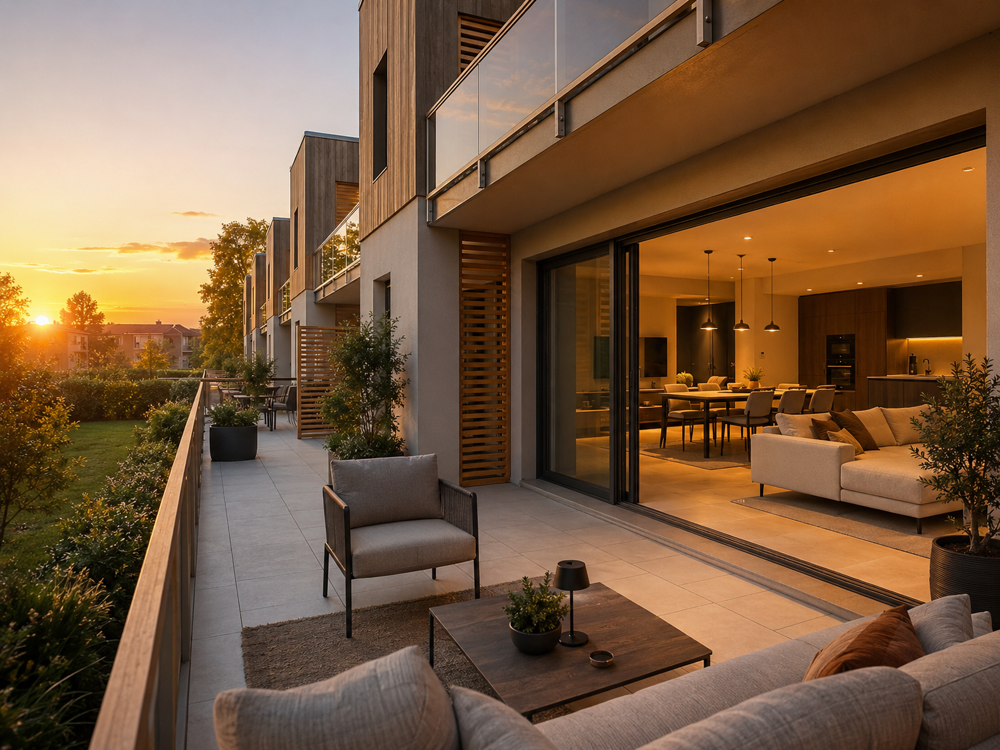 Vente Appartement *  SUPERBE T4 DE 101 M² AVEC GRANDE TERRASSE DE 24 M² Inzinzac lochrist