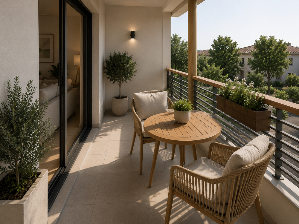 Votre futur T4 au coeur de Sénas  Terrasse & parkings