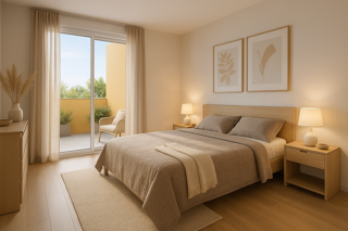  Appartement  vendre 2 pices 