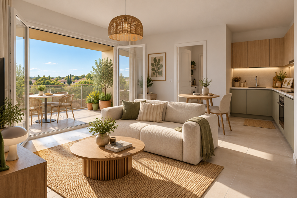 Vente Appartement Frais de notaire offert pour ce T2 au dernier étage Castries