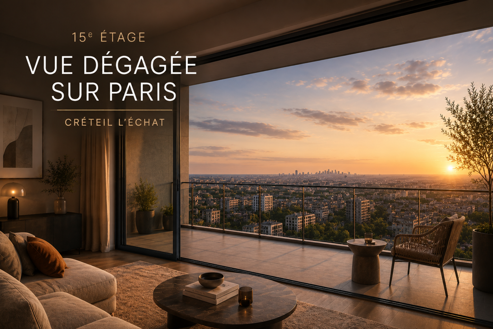 Appartement 4 pièces 85 m² · à Creteil · 85 m² · 409 000 €