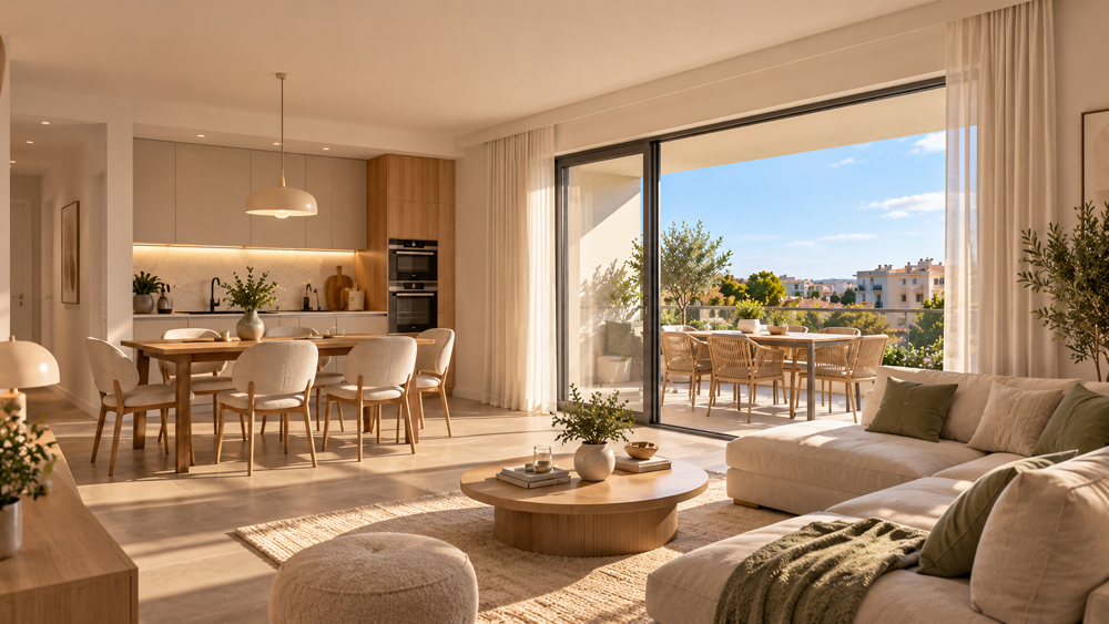 Vente Appartement BÉZIERS CENTRE – DERNIER T4 DISPONIBLE – TERRASSE – TVA 5,5 % – FRAIS DE NOTAIRE OFFERTS Béziers