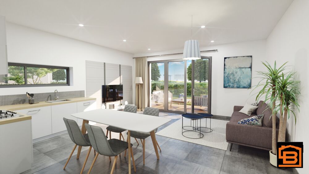 120m² D'Extérieur!! T3 Calme et Verdoyant