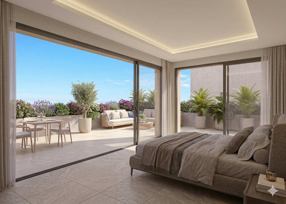 Vente Appartement PRESTIGIEUX 4 PIECES DE 140M² AVEC TERRASSE DE 230M² DANS UN ENVIRONNEMENT PRIVILEGIE Cannes