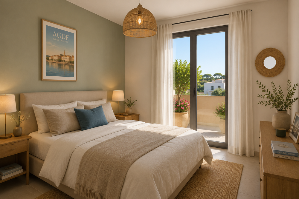 Vente Appartement - 5 MIN DE LA PLAGE ! Centre d'AGDE T3 EXPO SUD OUEST Agde