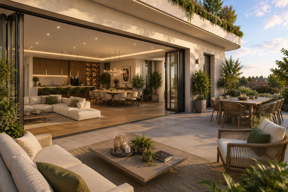 Vente Appartement HAUT STANDING - A PIED DU CENTRE VILLE - DERNIER ETAGE DE + 100M² AVEC 50M² DE TERRASSE SUD Antony