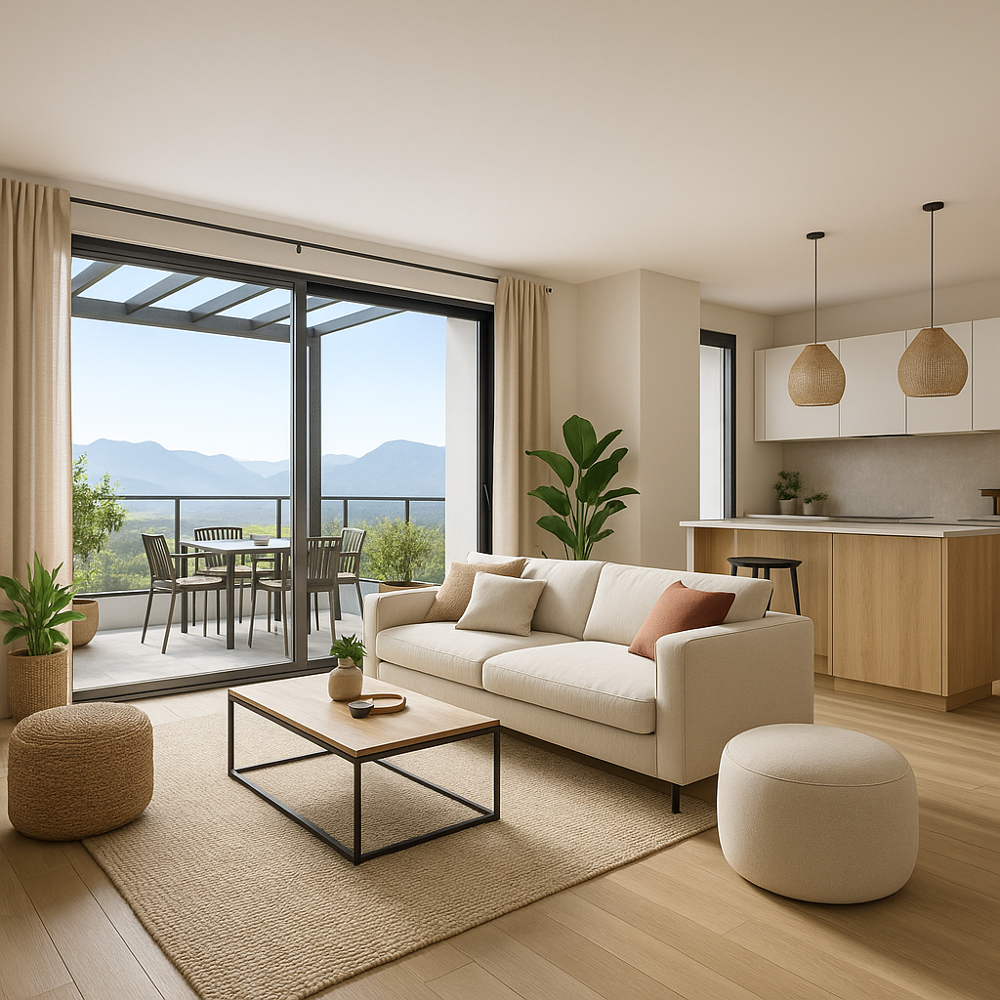 GAP NORD - MAGNIFIQUE 2P DE 55M² AVEC UN EXTERIEUR DE 20M²