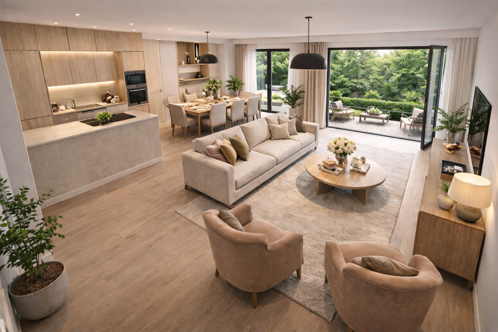 Vente Appartement MAGNIFIQUE T4 - TERRASSE ET GRAND JARDIN ORENTE OUEST - AU COEUR DU VIEUX CHENOVE Chenove