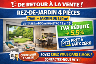  Appartement � vendre 4 pi�ces 76 m�