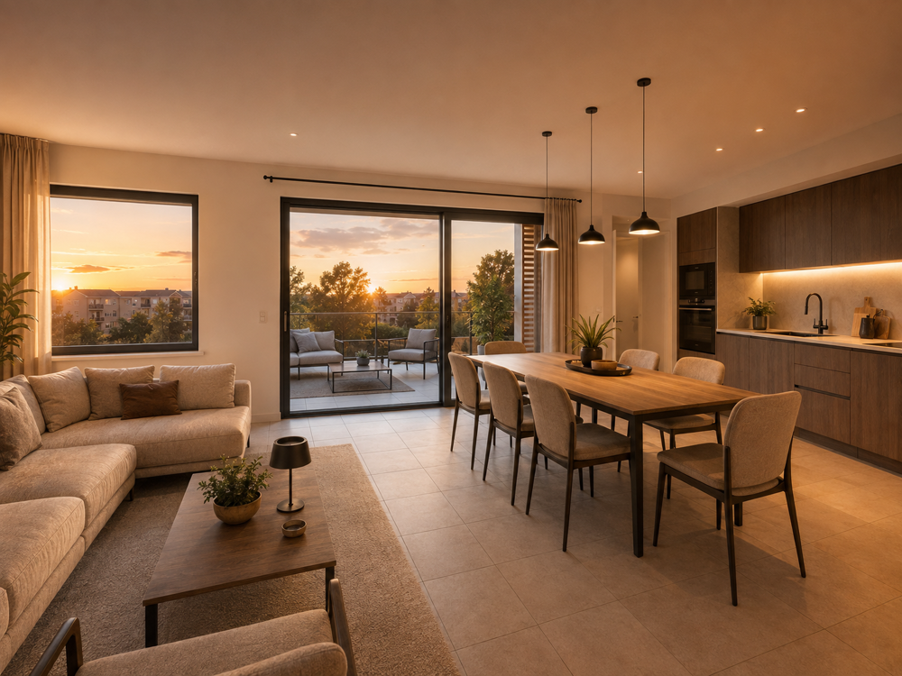 Vente Appartement *  SUPERBE T4 DE 101 M² AVEC GRANDE TERRASSE DE 24 M² Inzinzac lochrist