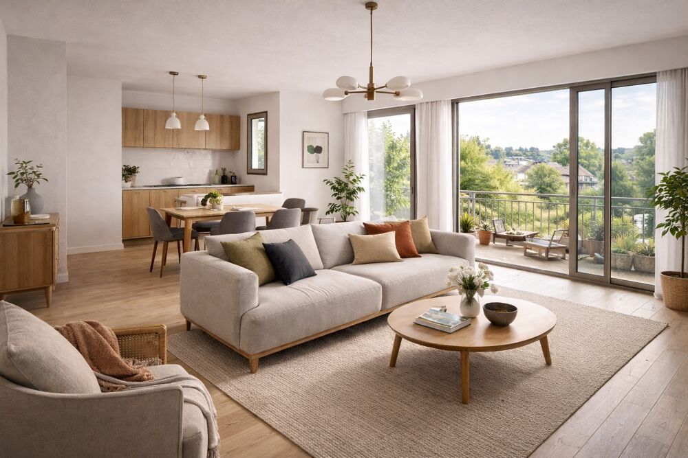 Vente Appartement MAGNIFIQUE T3 de 65 m² avec balcon - À 10 mn  du RER B Fontenay aux roses