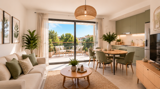 Vente Appartement T2 neuf avec terrasse et parking - SENAS - éligible PTZ Senas