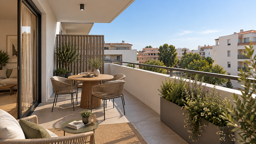 Vente Appartement T2 NEUF 46 M² AVEC TERRASSE – PROCHE CENTRE-VILLE DE PERPIGNAN Perpignan
