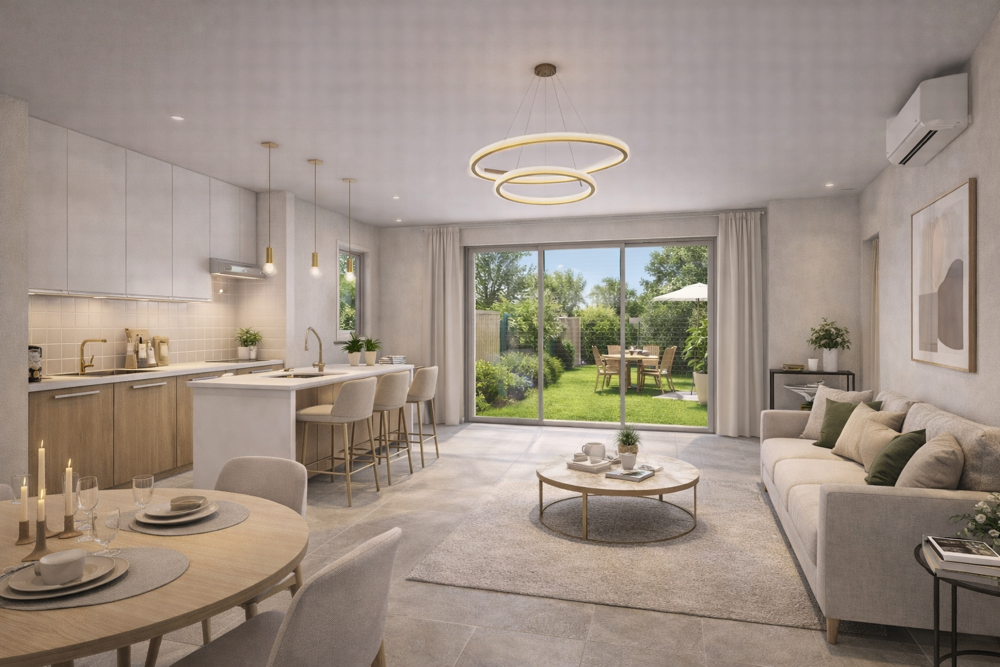 MAGNIFIQUE OPPORTUNITÉE ! DEVENEZ PROPRIÉTAIRE D'UNE MAISON NEUVE AU COEUR DE BOUC BEL AIR !