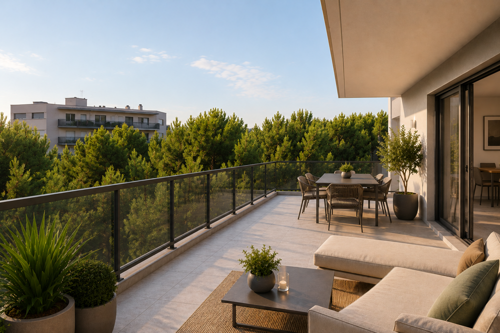 .T2 EN DERNIER ETAGE AVEC 45M² DE TERRASSE EXPOSE SUD OUEST - PROCHES COMMODITES
