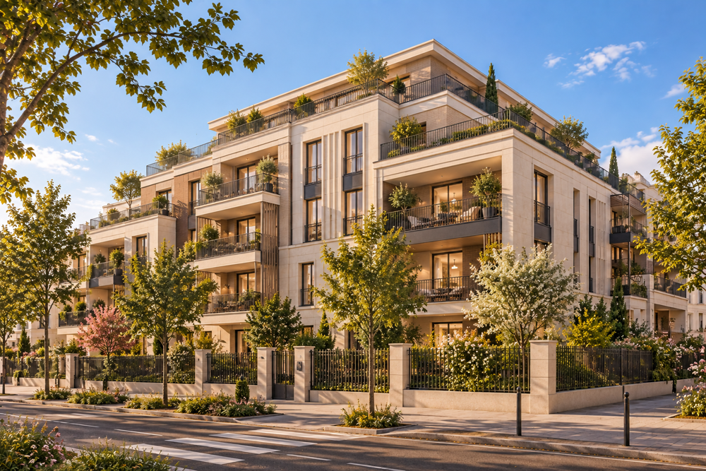 Vente Appartement DUPLEX de standing 5 PIÈCES–110 M²–65 M² DE TERRASSES–FUTUR MÉTRO 15 Champigny-sur-marne