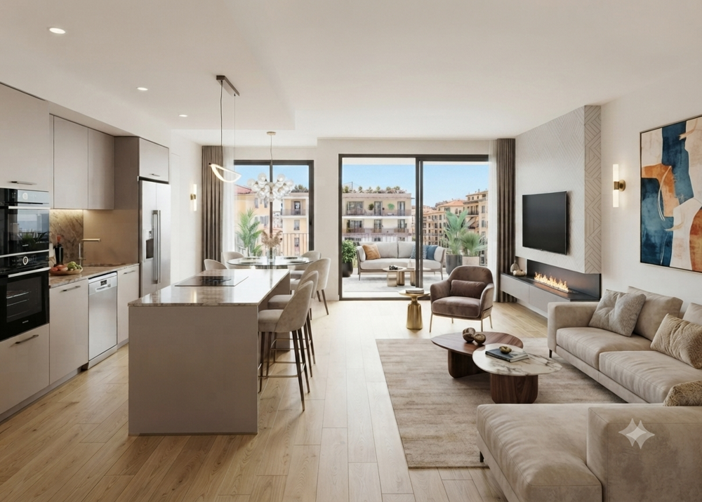 EXCEPTIONNEL 3 PIÈCES HAUT DE GAMME  AUX PORTES DE MONACO