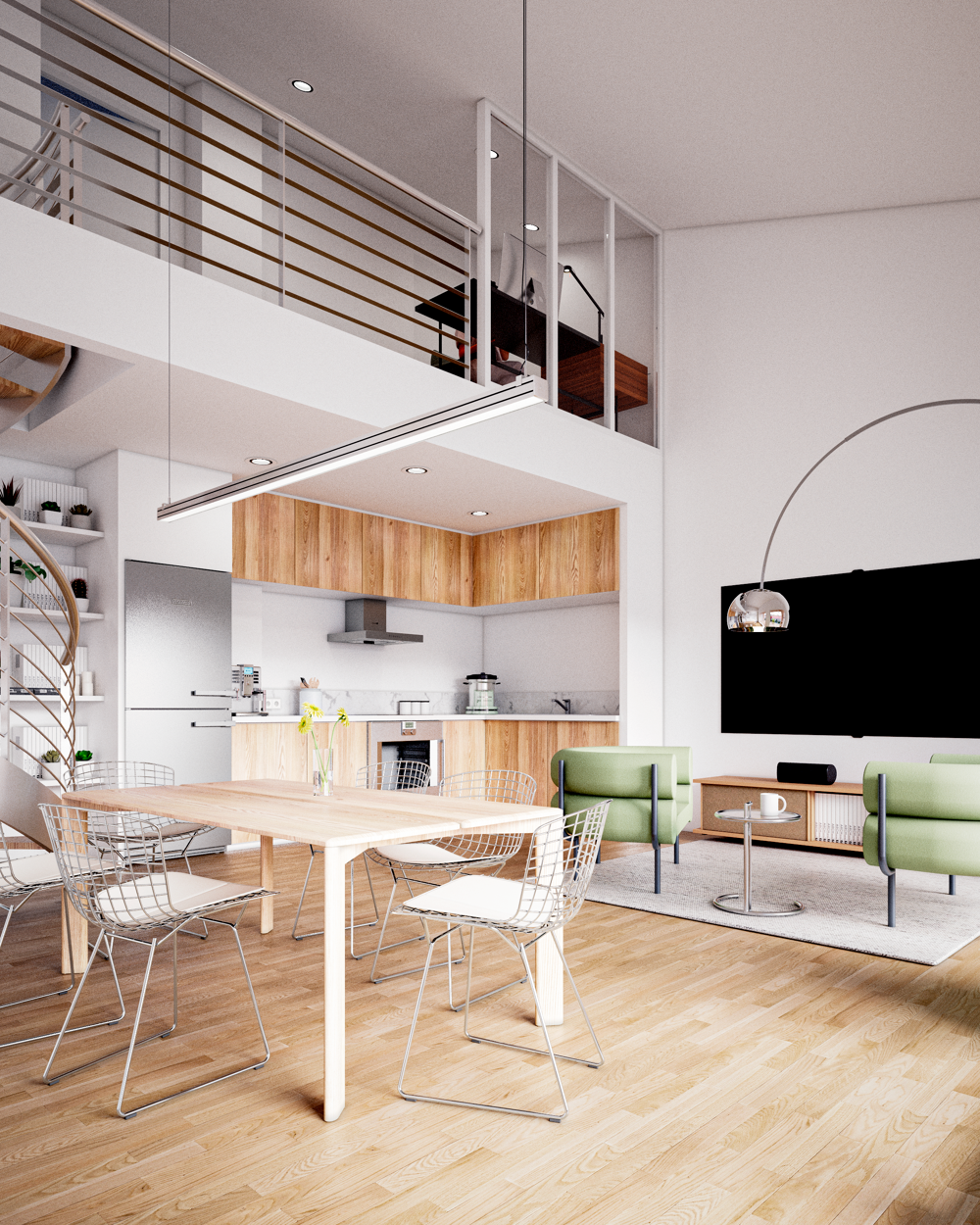 Vente Appartement T4 duplex de 100 m² avec terrasse et vue dégagée sur les Alpilles St remy de provence