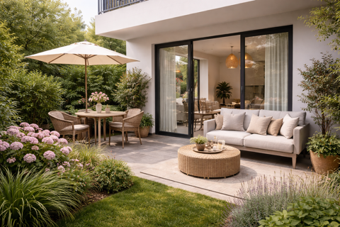   SUPERBE T3 EN REZ DE JARDIN -VUE SUR L'OUCHE - CADRE VERDOYANT - FRAIS DE NOTAIRE OFFERTS Appartement - 3 pi�ce(s)