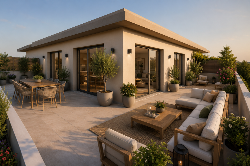 LA CIOTAT  UNE VILLA SUR LE TOIT AVEC TERRASSE D'EXCEPTION !