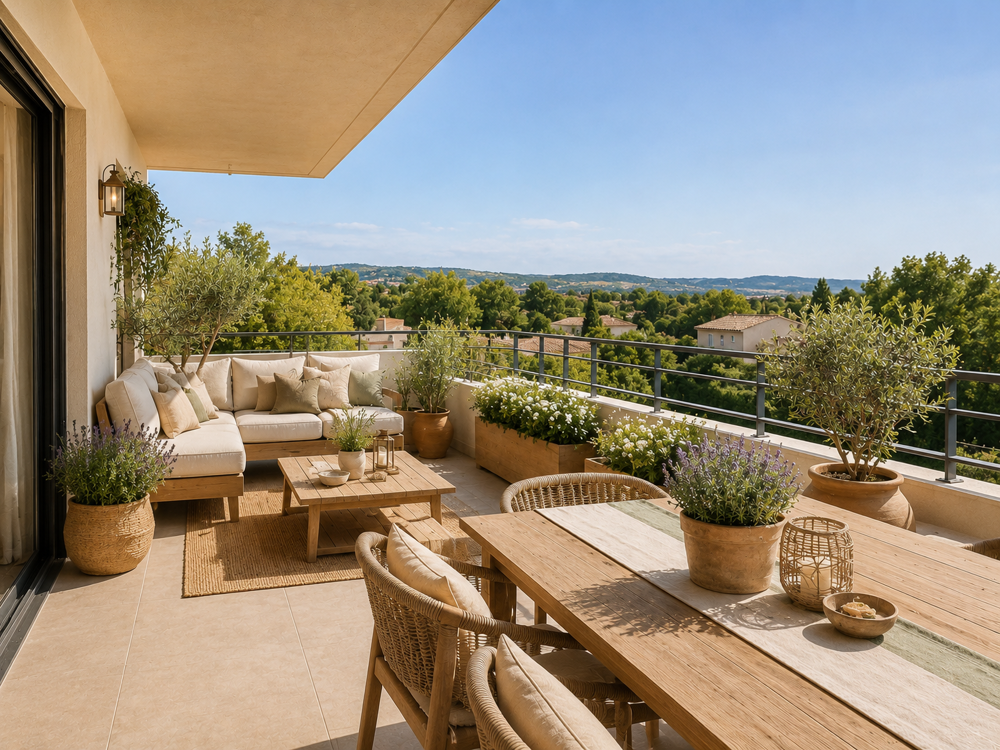 TRES GRAND 3 PIECES DE 80m² AVEC TERRASSE ET RANGEMENTS