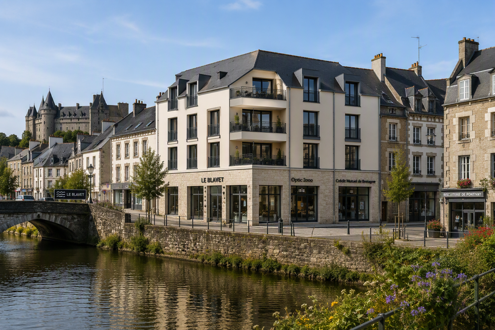 Vente Appartement T2 A PONTIVY / ELIGIBLE PTZ / A DEUX PAS DU BLAVET Pontivy