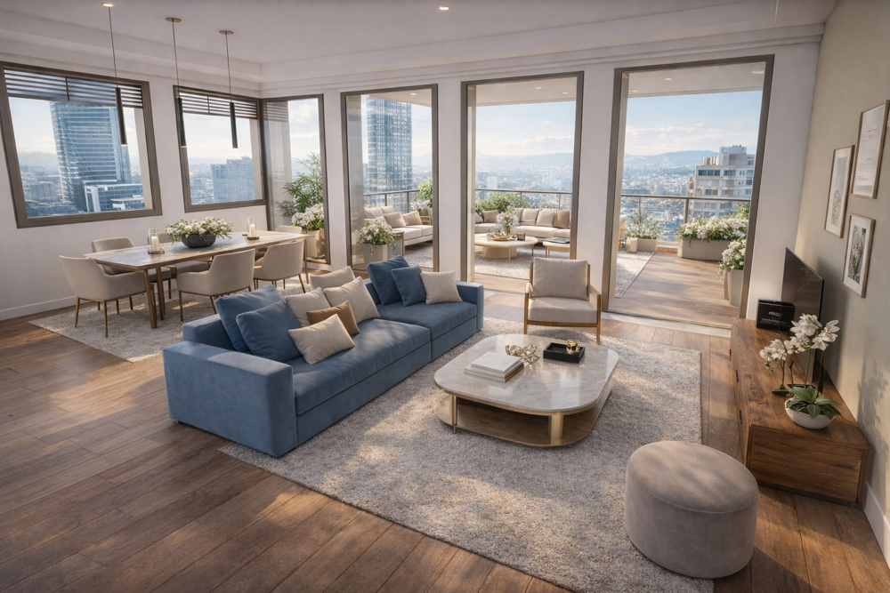 Vente Appartement PRESTIGIEUX T5 avec GRANDE TERRASSE, au SUD avec Vue INCROYABLE sur tout  Lyon ! Lyon 3