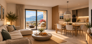 Vente Appartement CALVI – T2 NEUF DANS UNE RÉSIDENCE DE HAUT STANDING AVEC PISCINE – CADRE EXCEPTIONNEL Calvi